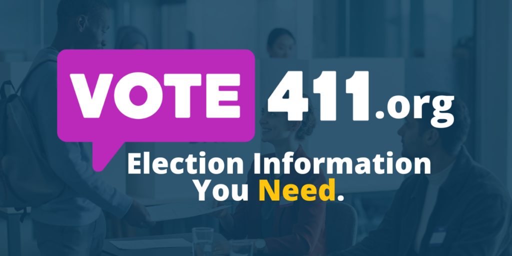 Vote 411.org election Information you need
