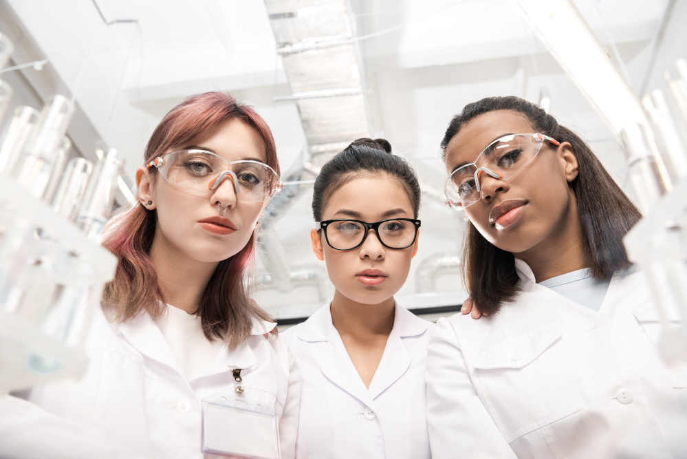 Three Women Scientists