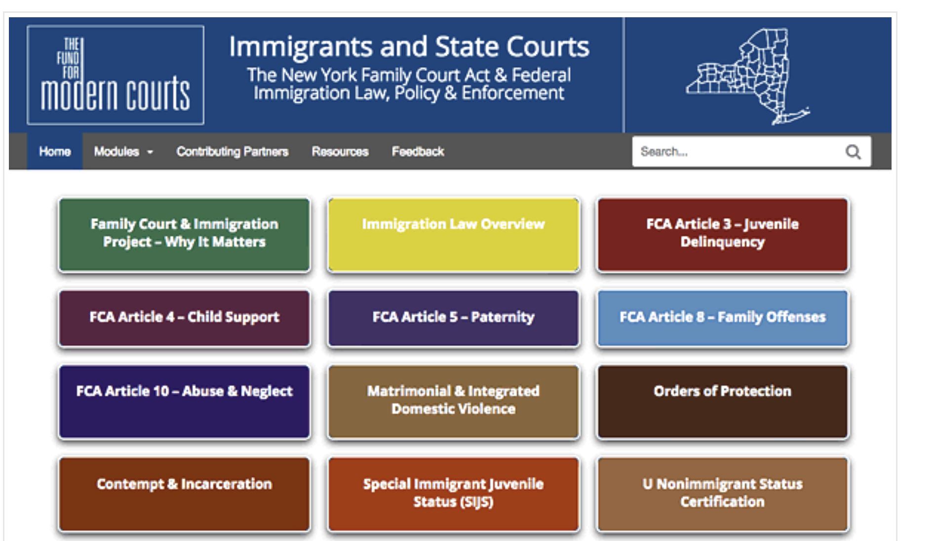 The Funds for Modern Courts